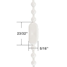 Plastic Bead Chain Connector for Size #10 Chain