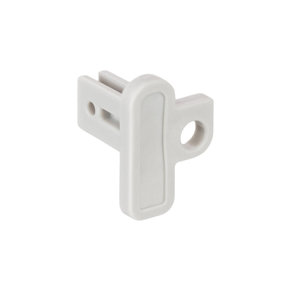 Graber and Bali Slide End Cap with a Right Tab for Panel Track Blinds
