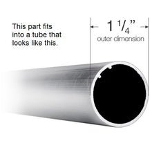 Rollease Skyline Series Roller Shade Clutch Adapter for 1 1/4