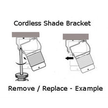 Bali and Graber Mounting Bracket for Cordless Cellular Shades with a 3 1/8