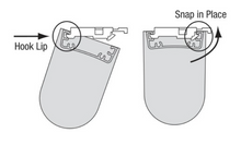 Hunter Douglas Mounting Bracket for Cordless Roller and Screen Shades