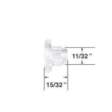 Comfortex Two-Piece EZ-Level Bottom Rail Button for Cellular Honeycomb Shades