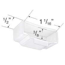 Graber and Bali Bottom Rail End Cap for 1