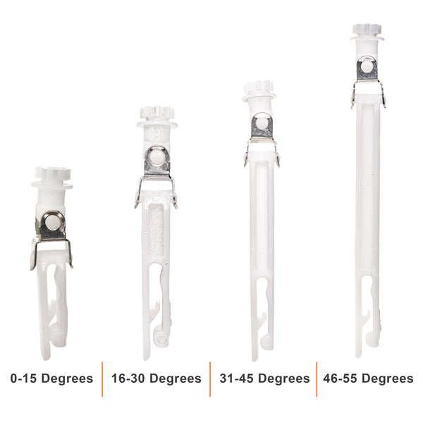 Graber and Bali Carrier Clip Stem for Angled G71 Vertical Blinds