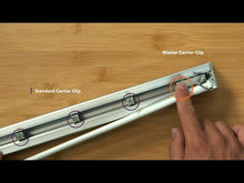 Graber and Bali Carrier Clip Louver Stem for G98 UltraVue and Magnum Vertical Blinds