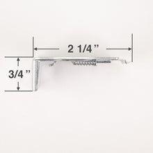 Mounting Bracket for Cellular Honeycomb and Pleated Shades With a 1 13/16